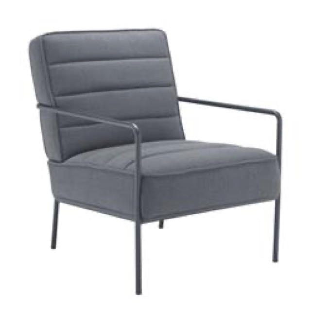 Jade Reception Chair - Grey - OF0704GR