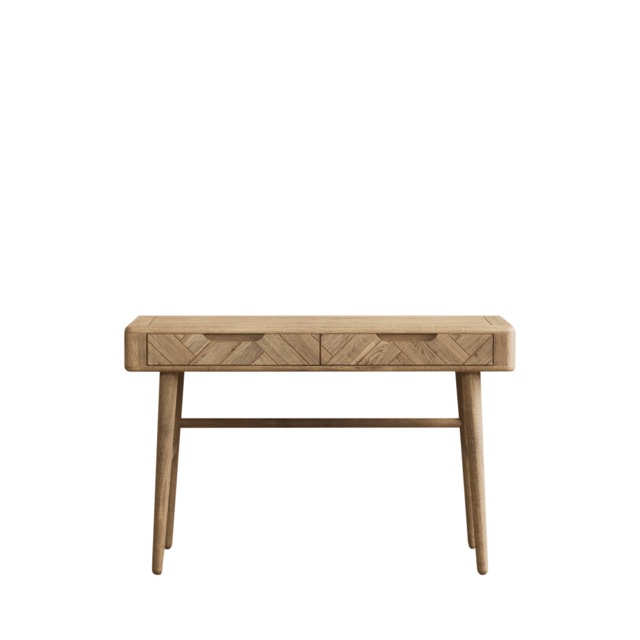 Carson Solid Oak Dressing Table / Computer Desk