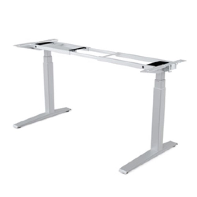 Fellowes Levado Height Adjustable Desk (Base Only) - Silver