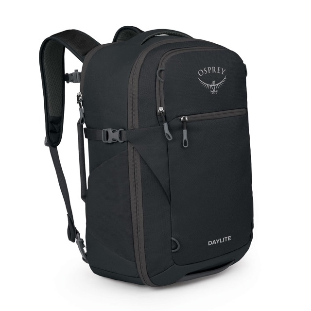 Osprey Carry on Travel Backpack - Daylite - Black