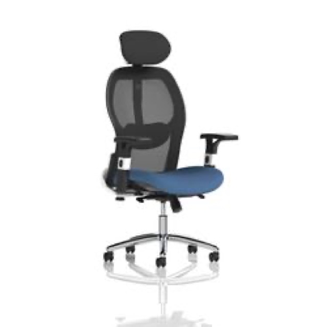 Sanderson II Mesh Back Chair Bespoke Colour Seat Quest Limpet