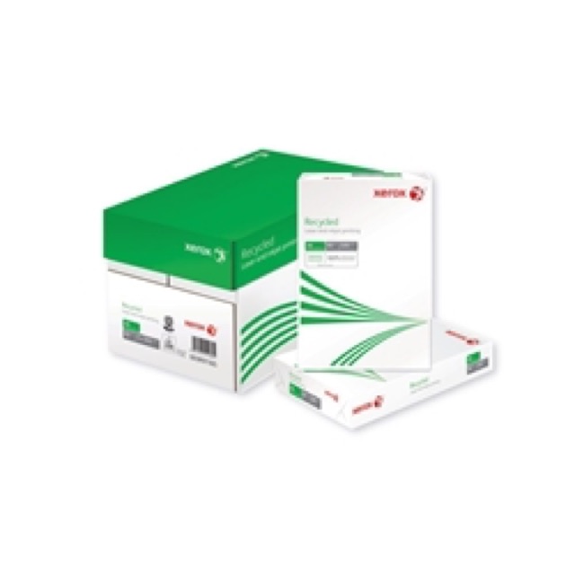Xerox Recycled A4 Copier Paper 80gsm Ream Wrapped (Pack of 2500)