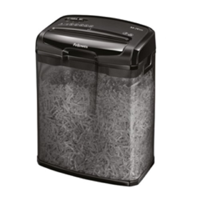 Fellowes Powershred M-7Cm paper shredder Cross shredding 23 cm Black