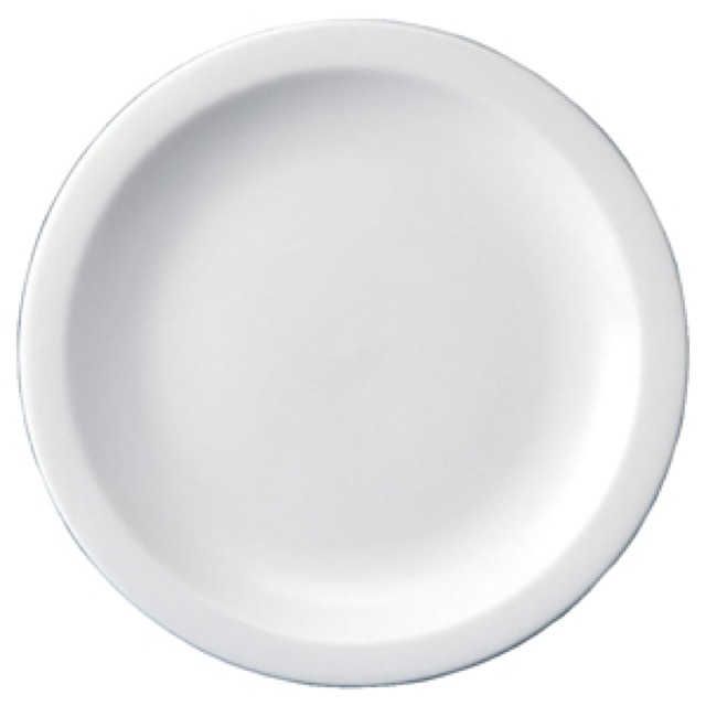 Churchill White Nova Plate P8 8inch / 20.3cm (Case of 24)