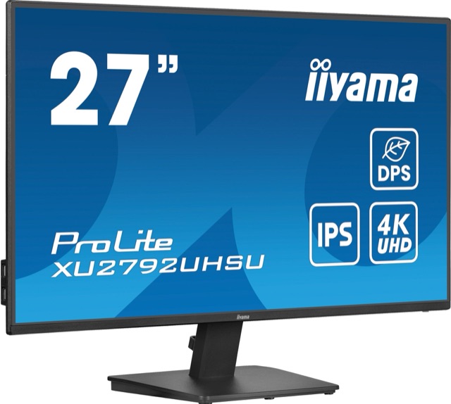 iiyama ProLite 27" 4K UHD Monitor (XU2792UHSU-B6)