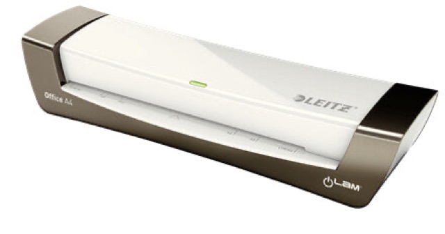 Leitz iLAM Laminator Office A4 Hot laminator 400 mm/min Silver, White
