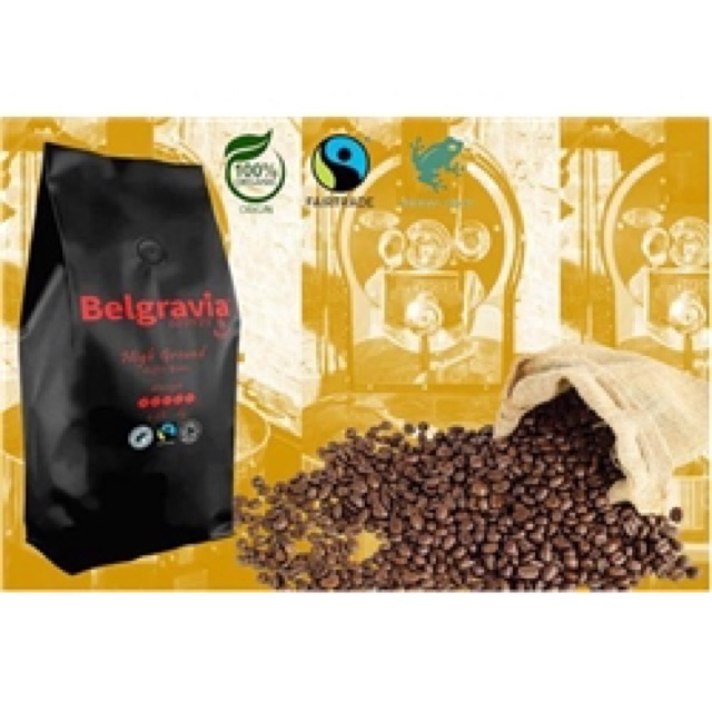 Belgravia High-Ground Blend Coffee Beans 1kg (100% Arabica)