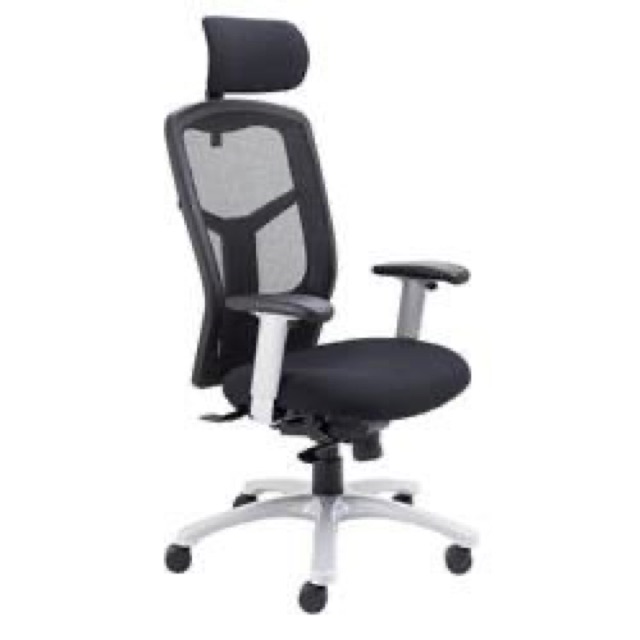 Fonz Heavy Duty 24 Hour Mesh Chair - Black