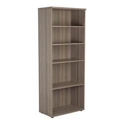 Mezzo Book Case 2000 With 4 Shelves - Grey Oak - WDS2045GO