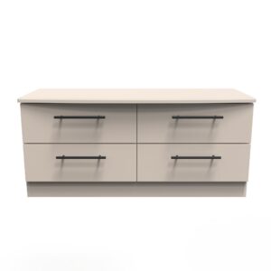 Ready Assembled 2 U Howard 4 Drawer Bed Box (Ready Assembled) in Taupe