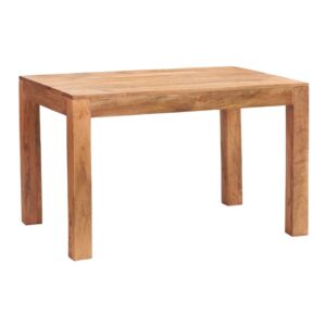 IH Design Duvid Light Mango Small Dining Table 4ft (120cm) in Brown